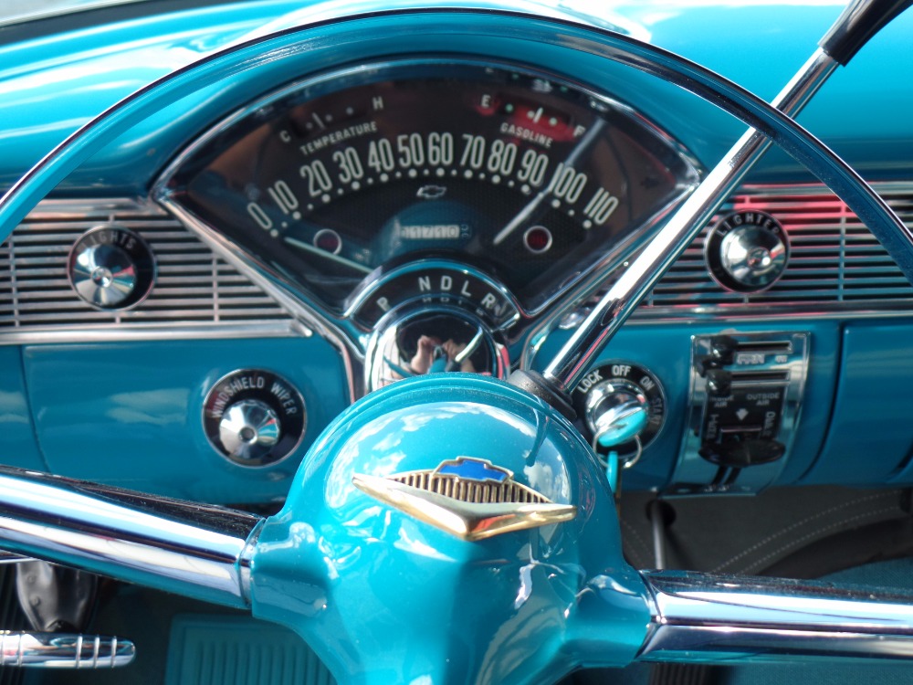 Used 1956 Chevrolet Bel Air CONVERTIBLE Rotisserie CALIFORNIA RESTORATION-NUMBERS MATCH-NEW LOW PRICE | Mundelein, IL