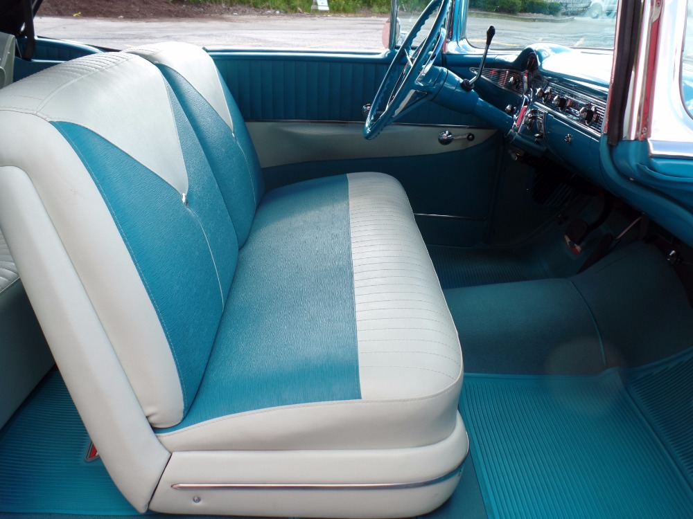 Used 1956 Chevrolet Bel Air CONVERTIBLE Rotisserie CALIFORNIA RESTORATION-NUMBERS MATCH-NEW LOW PRICE | Mundelein, IL