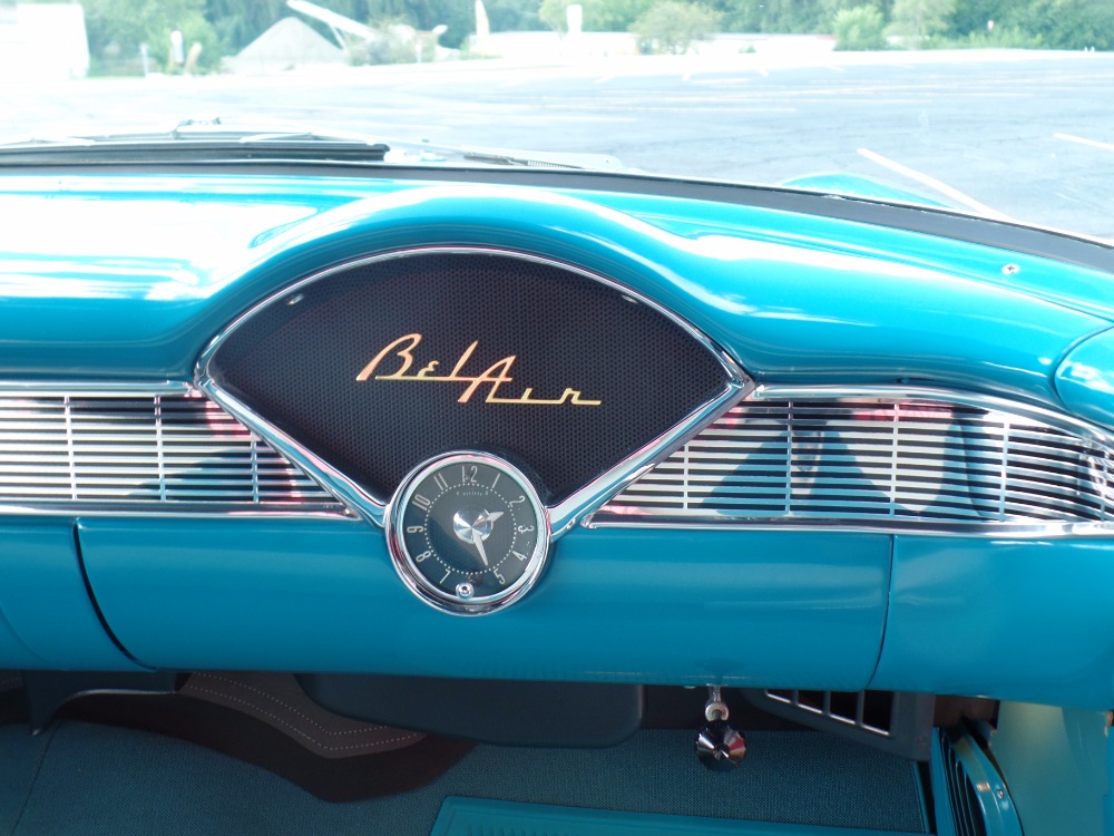 Used 1956 Chevrolet Bel Air CONVERTIBLE Rotisserie CALIFORNIA RESTORATION-NUMBERS MATCH-NEW LOW PRICE | Mundelein, IL