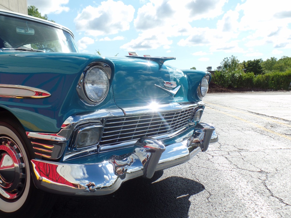 Used 1956 Chevrolet Bel Air CONVERTIBLE Rotisserie CALIFORNIA RESTORATION-NUMBERS MATCH-NEW LOW PRICE | Mundelein, IL