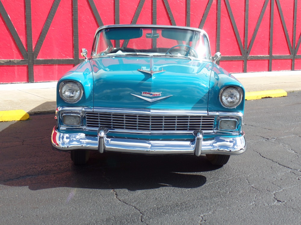 Used 1956 Chevrolet Bel Air CONVERTIBLE Rotisserie CALIFORNIA RESTORATION-NUMBERS MATCH-NEW LOW PRICE | Mundelein, IL