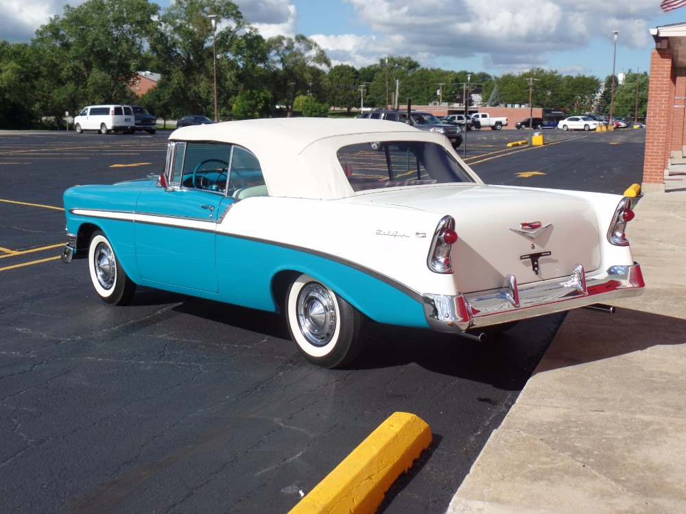 Used 1956 Chevrolet Bel Air CONVERTIBLE Rotisserie CALIFORNIA RESTORATION-NUMBERS MATCH-NEW LOW PRICE | Mundelein, IL