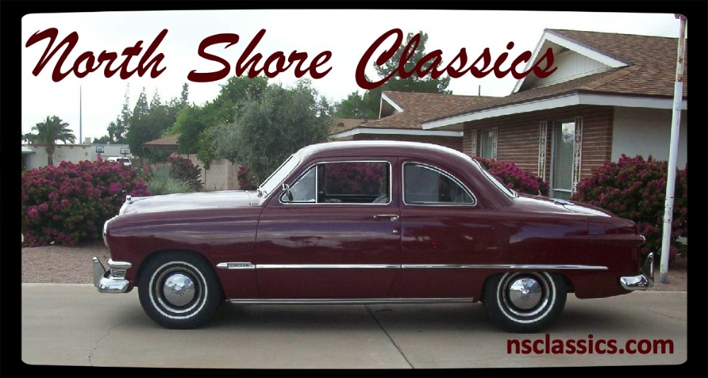 1950 Ford Deluxe 2 Door Coupe Flathead V 8 New Interior And
