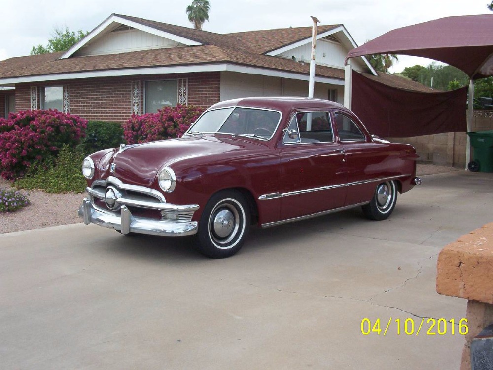 Used 1950 Ford Deluxe -2 DOOR COUPE -FLATHEAD V-8- NEW INTERIOR AND PAINT- | Mundelein, IL