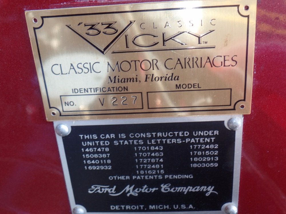 Used 1933 Ford Vicky -CLASSY COUPE-NEW LOW PRICE-SEE VIDEO- | Mundelein, IL
