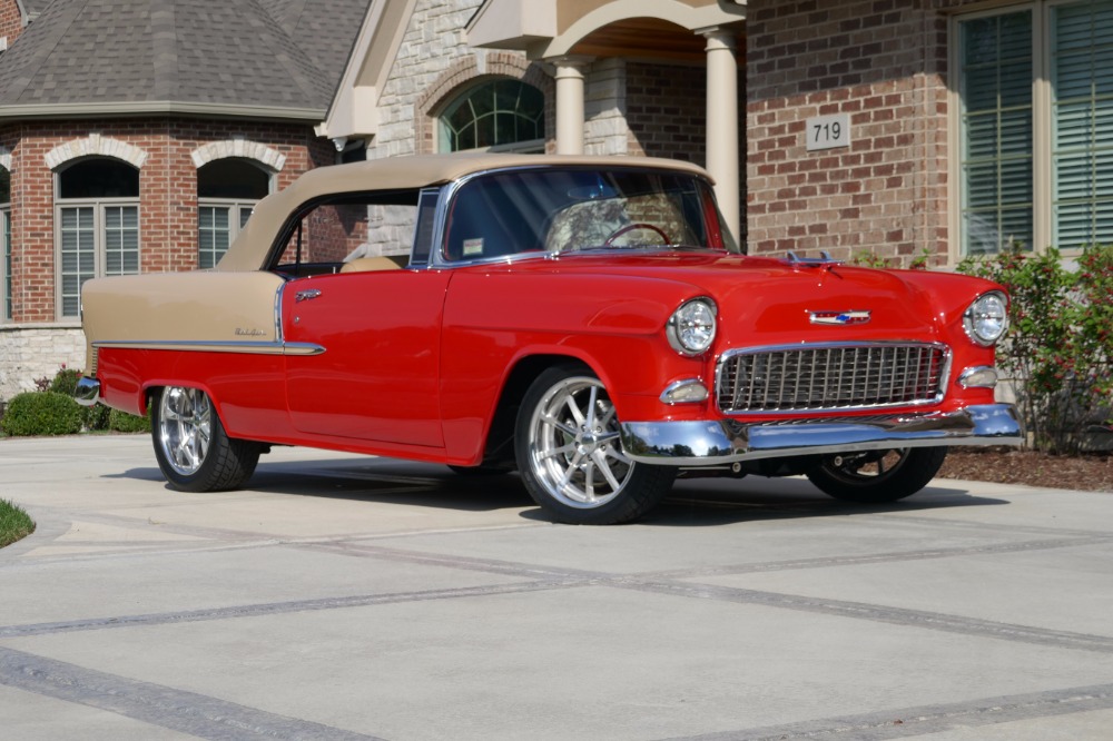 Used 1955 Chevrolet Bel Air/150/210 -SHOW CAR RESTOMOD PRO TOURING TRI FIVE-VIDEO | Mundelein, IL