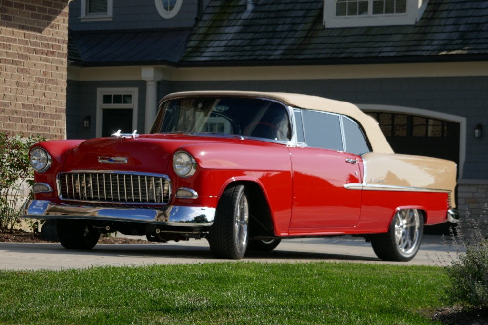 Used 1955 Chevrolet Bel Air/150/210 -SHOW CAR RESTOMOD PRO TOURING TRI FIVE-VIDEO | Mundelein, IL
