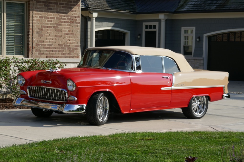 Used 1955 Chevrolet Bel Air/150/210 -SHOW CAR RESTOMOD PRO TOURING TRI FIVE-VIDEO | Mundelein, IL