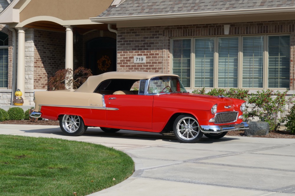Used 1955 Chevrolet Bel Air/150/210 -SHOW CAR RESTOMOD PRO TOURING TRI FIVE-VIDEO | Mundelein, IL