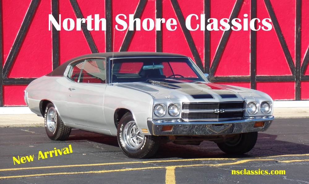 Used 1970 Chevrolet Chevelle -Nice SS Tribute-Numbers Matching-New Cortez Silver-NEW LOW PRICE-SEE VIDEO | Mundelein, IL
