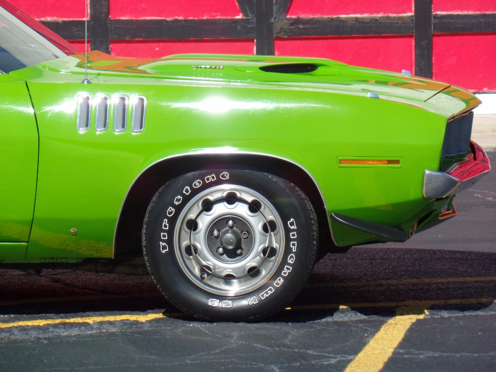 Used 1971 Plymouth Cuda -Sassy Grassy Green-Featured in the Movie Phantasm & Chips! Southern Cuda- | Mundelein, IL