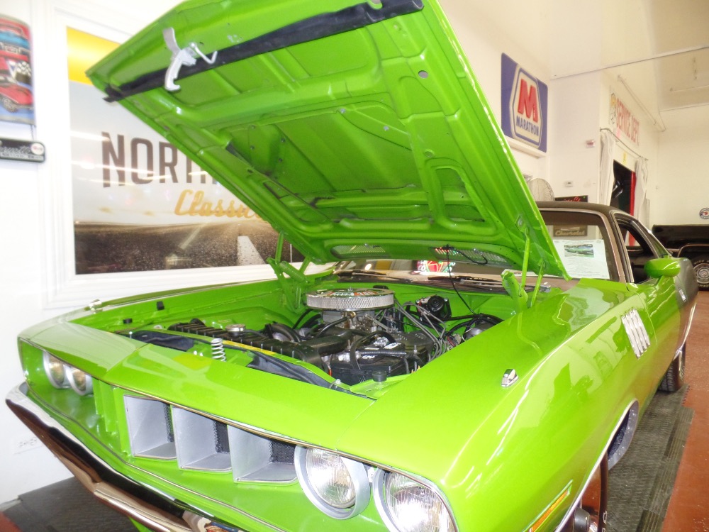 Used 1971 Plymouth Cuda -Sassy Grassy Green-Featured in the Movie Phantasm & Chips! Southern Cuda- | Mundelein, IL