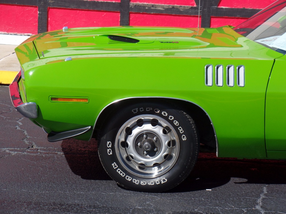 Used 1971 Plymouth Cuda -Sassy Grassy Green-Featured in the Movie Phantasm & Chips! Southern Cuda- | Mundelein, IL