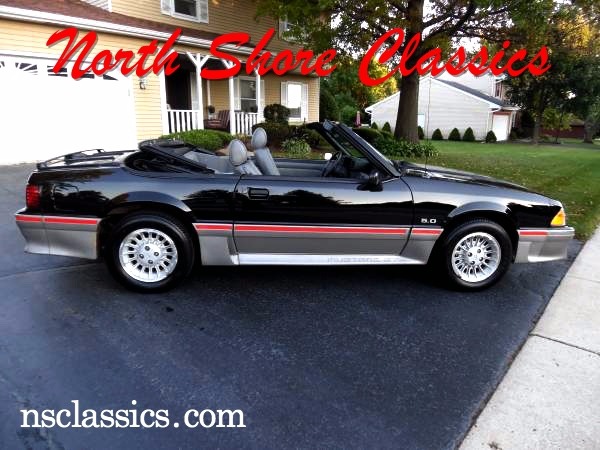 Used 1989 Ford Mustang - CONVERTIBLE WITH LOW MILES-2 Owners | Mundelein, IL