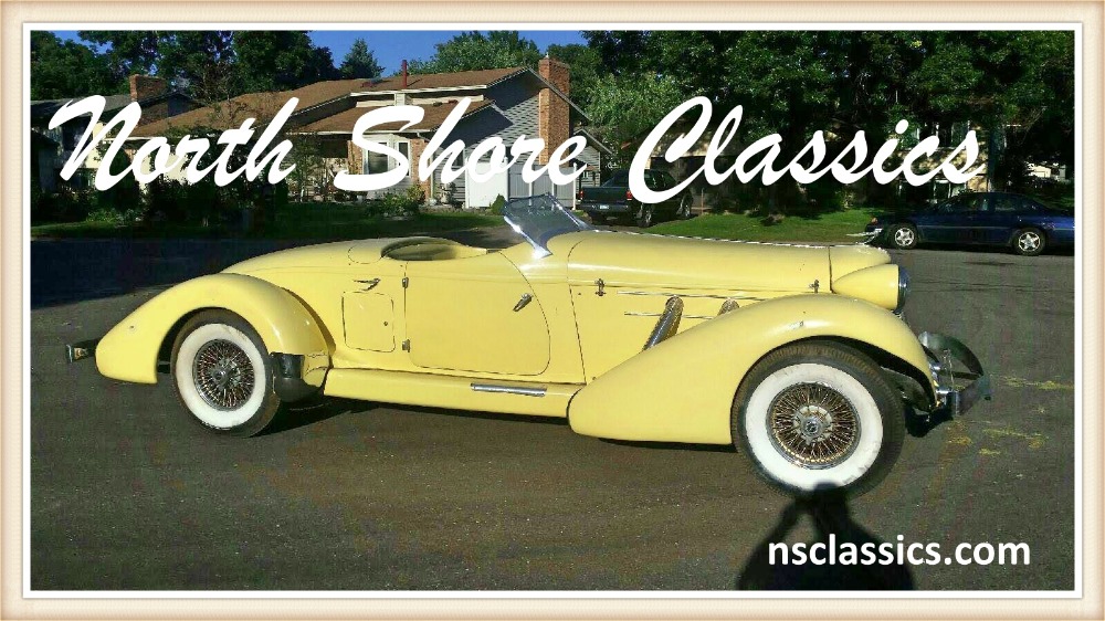 Used 1936 Auburn Boat Tail -SPEEDSTER REPLICA-PROJECT- | Mundelein, IL