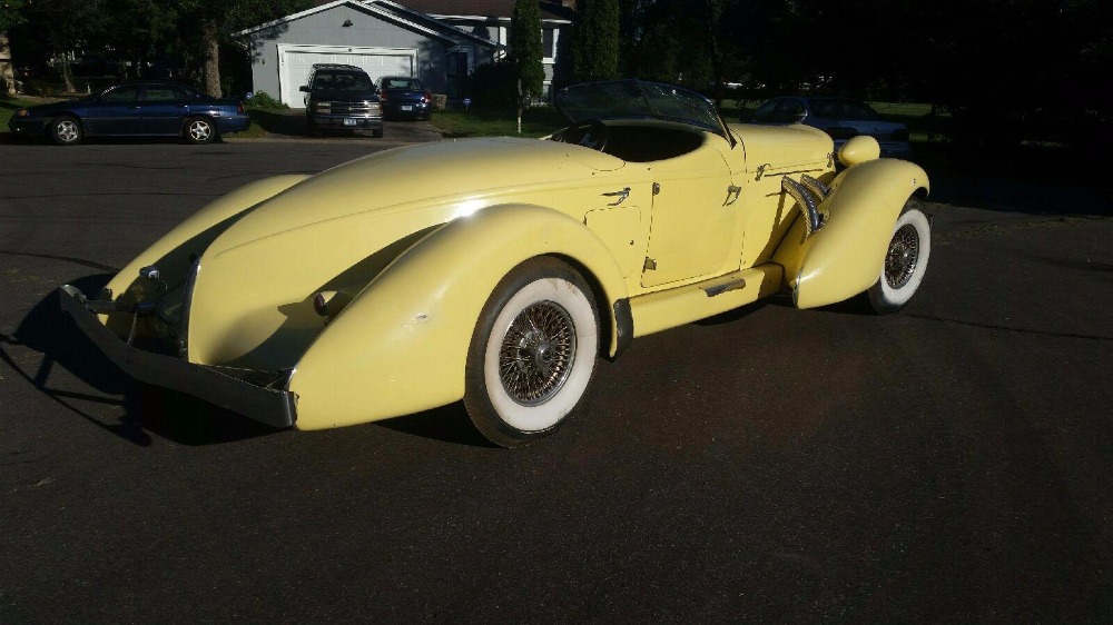 Used 1936 Auburn Boat Tail -SPEEDSTER REPLICA-PROJECT- | Mundelein, IL