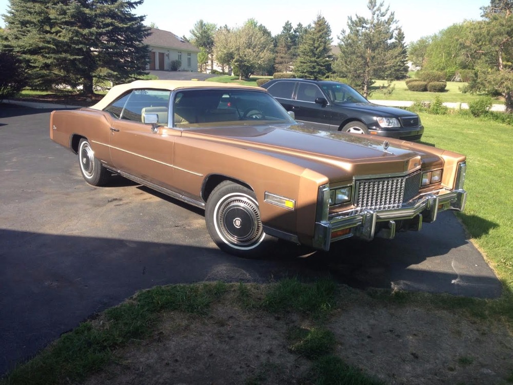 Used 1976 Cadillac El Dorado -SURVIVOR CONVERTIBLE- 27 ACTUAL MILES- | Mundelein, IL
