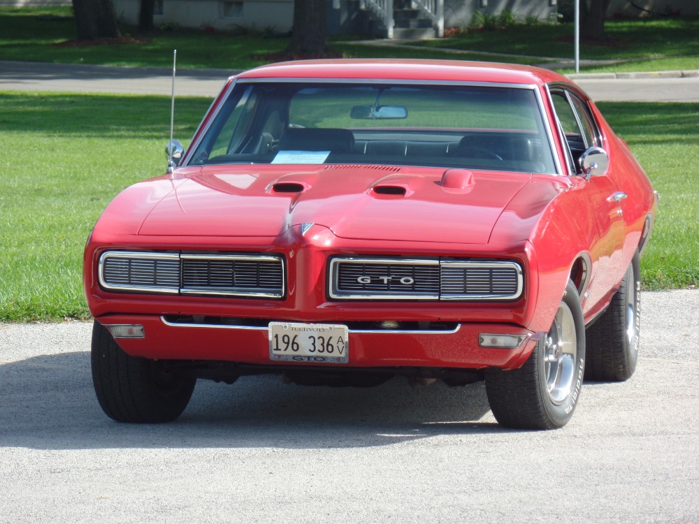 Used 1968 Pontiac GTO -RED AND READY-REAL 242 GTO-GREAT QUALITY CONDITION-SEE VIDEO | Mundelein, IL