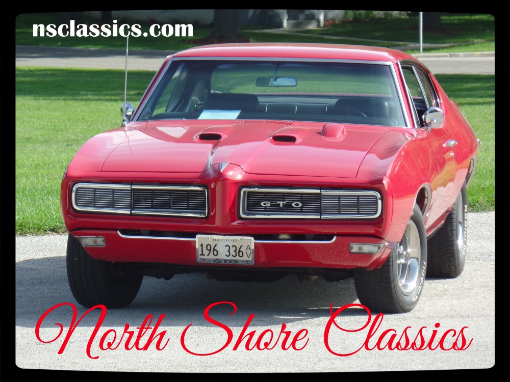 Used 1968 Pontiac GTO -RED AND READY-REAL 242 GTO-GREAT QUALITY CONDITION-SEE VIDEO | Mundelein, IL