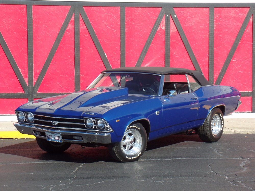 Used 1969 Chevrolet Chevelle -CONVERTIBLE-502 ENGINE-AWESOME PAINT-BUILT TOP NOTCH-SEE VIDEO | Mundelein, IL
