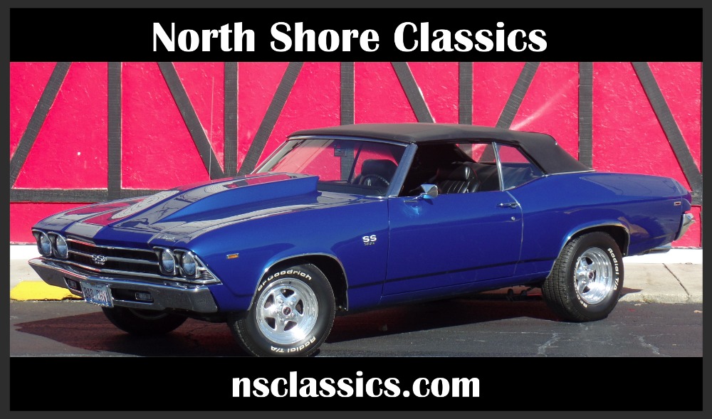 Used 1969 Chevrolet Chevelle -CONVERTIBLE-502 ENGINE-AWESOME PAINT-BUILT TOP NOTCH-SEE VIDEO | Mundelein, IL