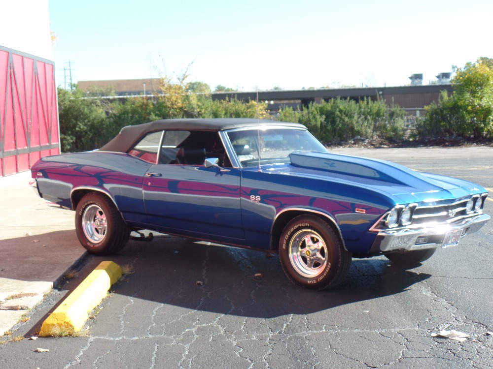 Used 1969 Chevrolet Chevelle -CONVERTIBLE-502 ENGINE-AWESOME PAINT-BUILT TOP NOTCH-SEE VIDEO | Mundelein, IL
