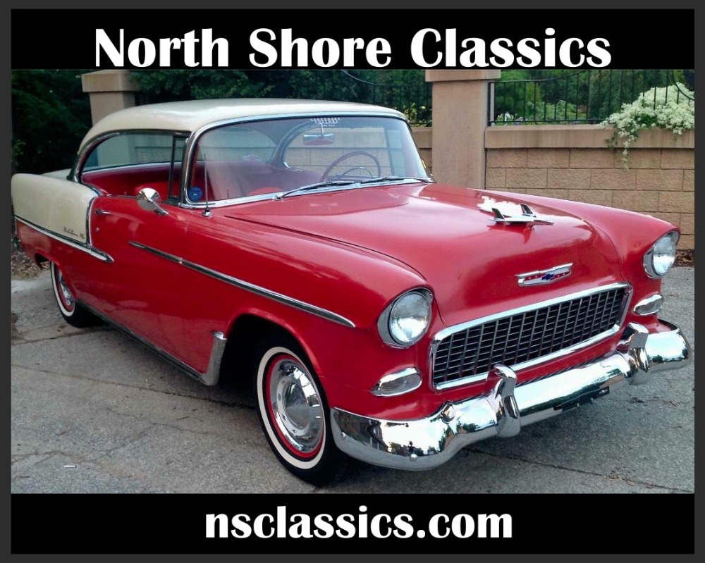 Used 1955 Chevrolet Bel Air - 2-DOOR HARDTOP- 327 V8- 4000 MILES ON ENGINE | Mundelein, IL