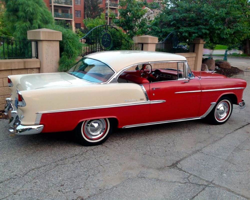 Used 1955 Chevrolet Bel Air - 2-DOOR HARDTOP- 327 V8- 4000 MILES ON ENGINE | Mundelein, IL