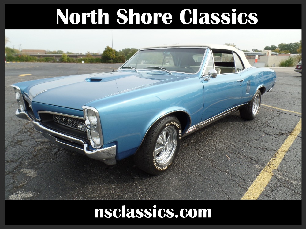 Used 1967 Pontiac GTO -PRO TOURING- CONVERTIBLE-CLONE GTO- FRAME OFF RESTORATION- | Mundelein, IL