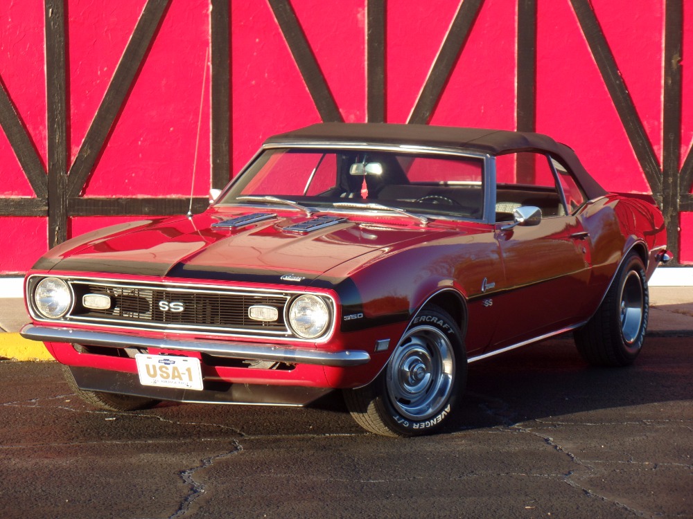 Used 1968 Chevrolet Camaro -CONVERTIBLE SS W/ 4 SPEED-SWEET RIDE-SOUTHERN CAR-SOLID & SWEET! SEE VIDEO | Mundelein, IL