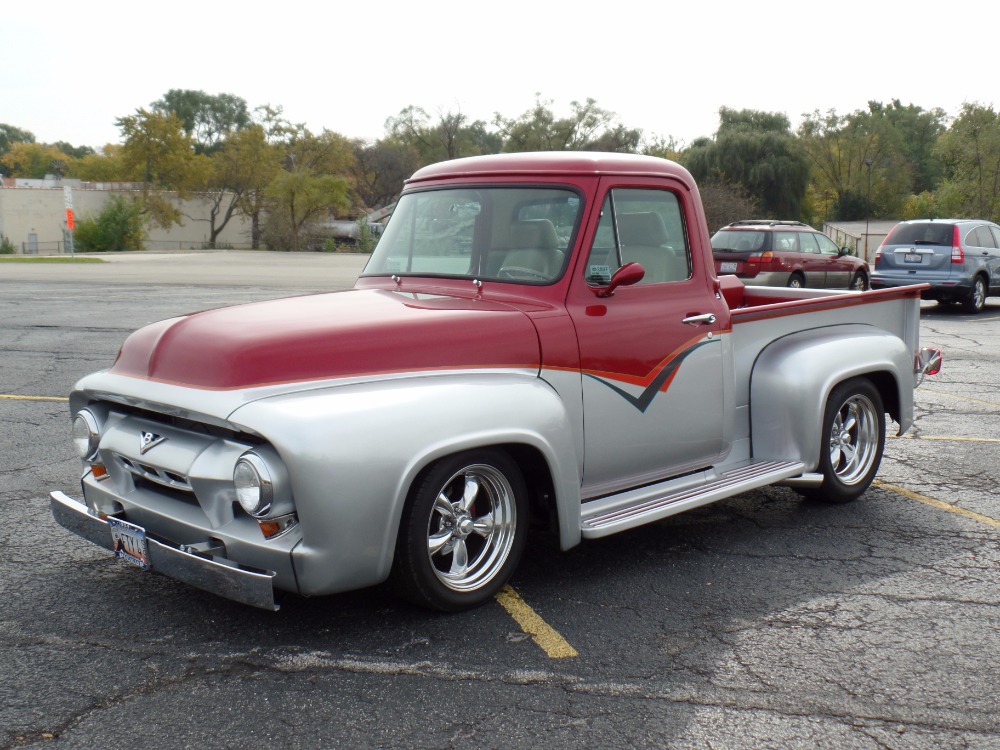 Used 1954 Ford Pickup F100-CUSTOM SHOW TRUCK-PRO TOURING- DRIVERS WANTED- SEE VIDEO | Mundelein, IL