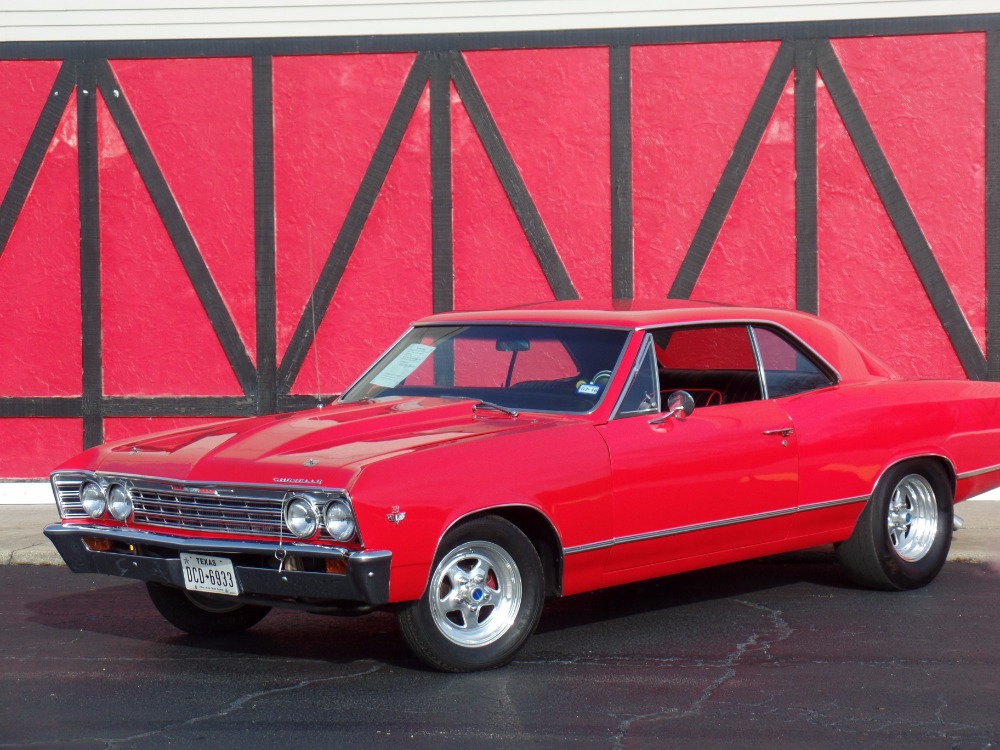Used 1967 Chevrolet Chevelle -NICE RED PAINT-496 BIG BLOCK-SUPER SOLID-WEST COAST CAR-NEW LOW PRICE-SEE | Mundelein, IL
