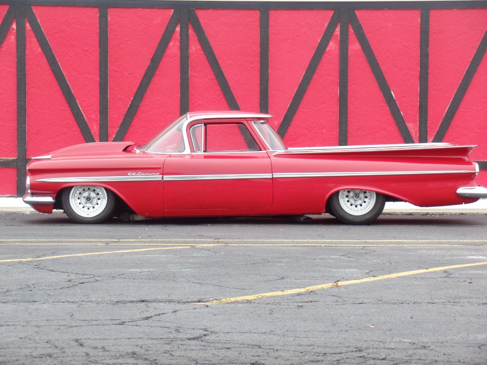 Used 1959 Chevrolet El Camino SLAMMED-Supercharged Big block 454-AIR RIDE- SEE VIDEO | Mundelein, IL