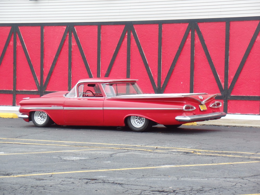 Used 1959 Chevrolet El Camino SLAMMED-Supercharged Big block 454-AIR RIDE- SEE VIDEO | Mundelein, IL