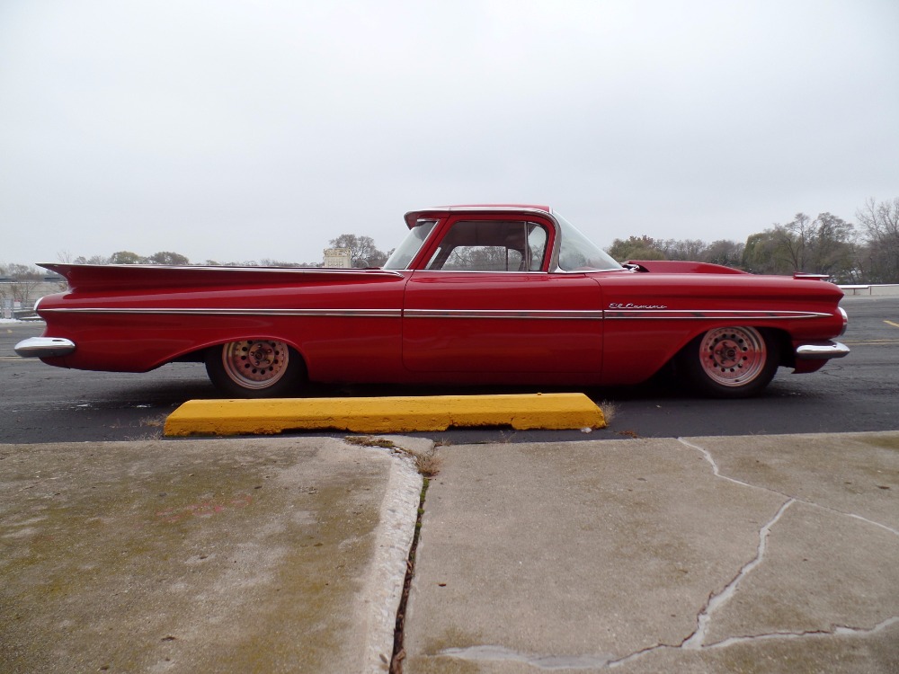 Used 1959 Chevrolet El Camino SLAMMED-Supercharged Big block 454-AIR RIDE- SEE VIDEO | Mundelein, IL