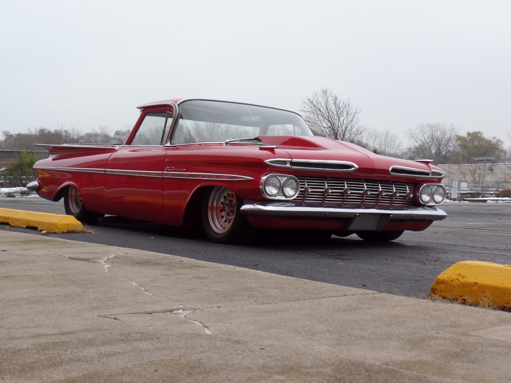 Used 1959 Chevrolet El Camino SLAMMED-Supercharged Big block 454-AIR RIDE- SEE VIDEO | Mundelein, IL