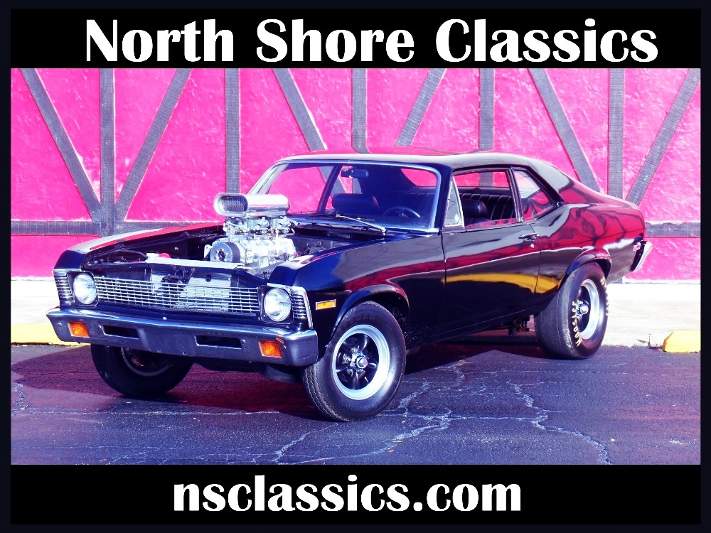 Used 1970 Chevrolet Nova SUPERCHARGED 355-BLACK ON BLACK BEAST!- SEE VIDEO | Mundelein, IL