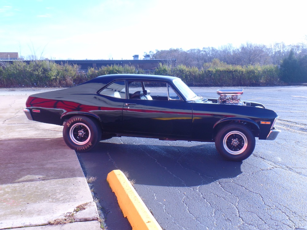Used 1970 Chevrolet Nova SUPERCHARGED 355-BLACK ON BLACK BEAST!- SEE VIDEO | Mundelein, IL