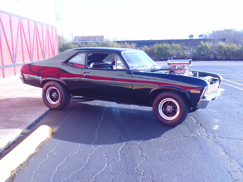 Used 1970 Chevrolet Nova SUPERCHARGED 355-BLACK ON BLACK BEAST!- SEE VIDEO | Mundelein, IL