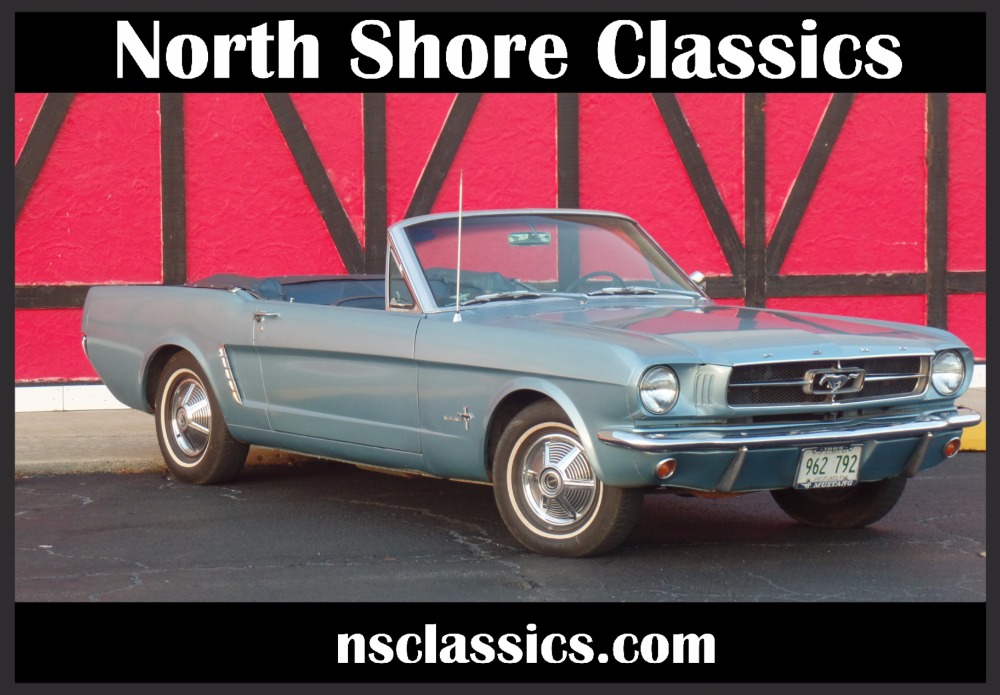 Used 1965 Ford Mustang -CONVERTIBLE -SWEET RIDE- NUMBERS MATCHING-SURVIVOR-GREAT PRICE- SEE VIDEO | Mundelein, IL