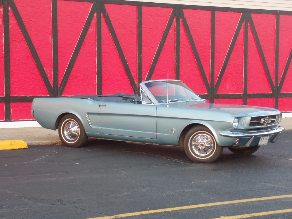Used 1965 Ford Mustang -CONVERTIBLE -SWEET RIDE- NUMBERS MATCHING-SURVIVOR-GREAT PRICE- SEE VIDEO | Mundelein, IL
