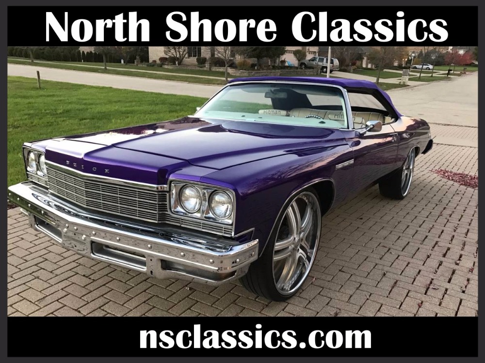 Used 1975 Buick LeSabre -CUSTOM CONVERTIBLE WITH 26 INCH RIMS- SEE VIDEO | Mundelein, IL
