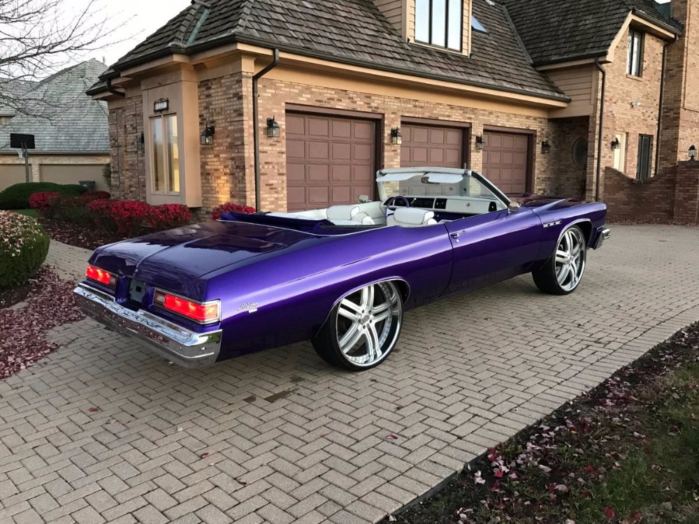 Used 1975 Buick LeSabre -CUSTOM CONVERTIBLE WITH 26 INCH RIMS- SEE VIDEO | Mundelein, IL