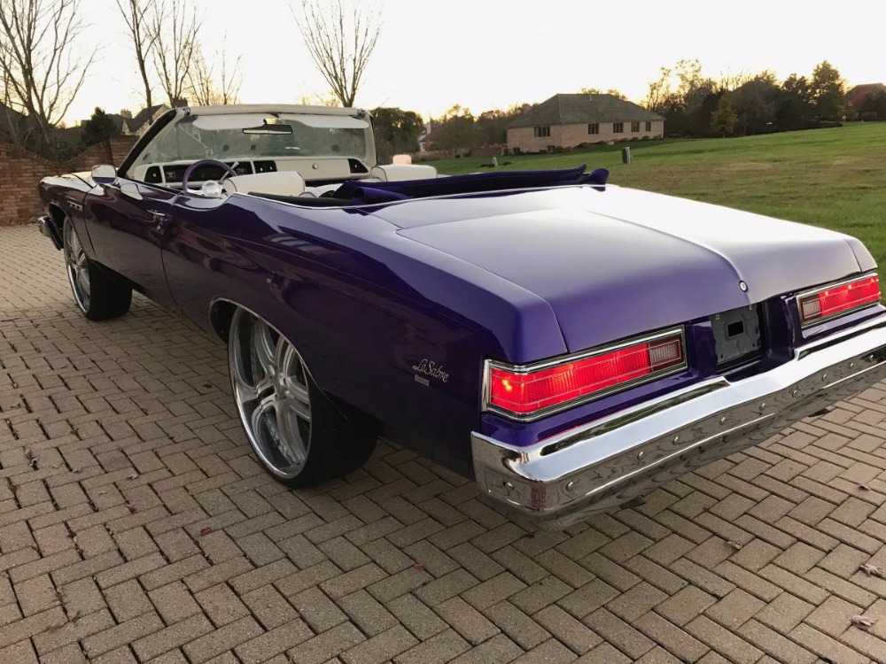 Used 1975 Buick LeSabre -CUSTOM CONVERTIBLE WITH 26 INCH RIMS- SEE VIDEO | Mundelein, IL