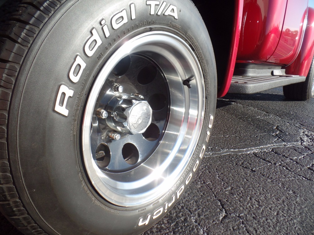 Used 1953 Ford Pickup F100-SWEET INFERNO RED PICKUP WITH CUSTOM OAK WOOD BED-SEE VIDEO | Mundelein, IL