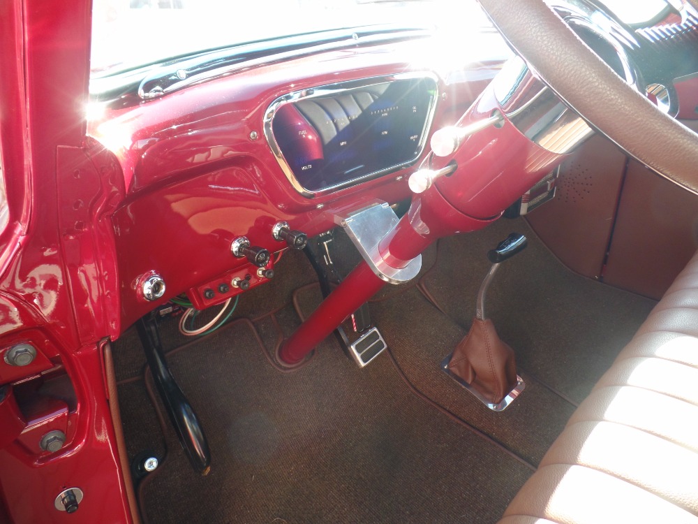 Used 1953 Ford Pickup F100-SWEET INFERNO RED PICKUP WITH CUSTOM OAK WOOD BED-SEE VIDEO | Mundelein, IL