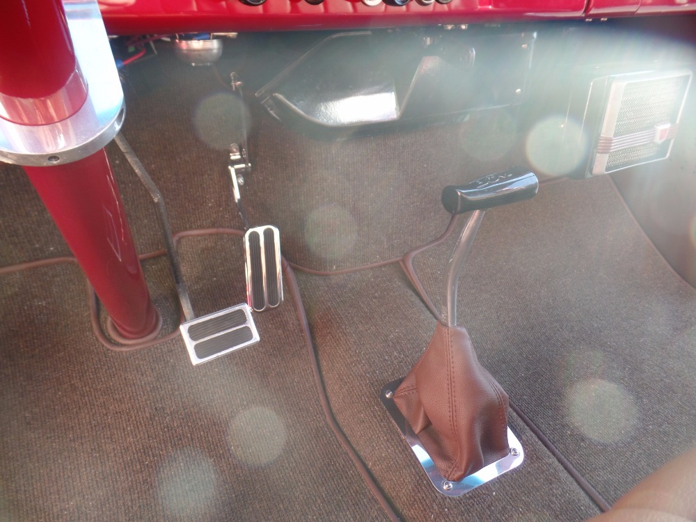 Used 1953 Ford Pickup F100-SWEET INFERNO RED PICKUP WITH CUSTOM OAK WOOD BED-SEE VIDEO | Mundelein, IL