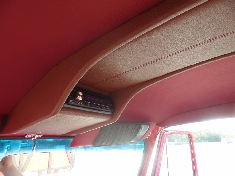 Used 1953 Ford Pickup F100-SWEET INFERNO RED PICKUP WITH CUSTOM OAK WOOD BED-SEE VIDEO | Mundelein, IL