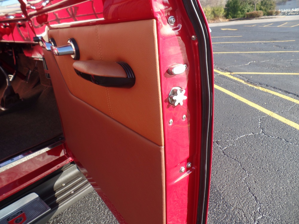 Used 1953 Ford Pickup F100-SWEET INFERNO RED PICKUP WITH CUSTOM OAK WOOD BED-SEE VIDEO | Mundelein, IL
