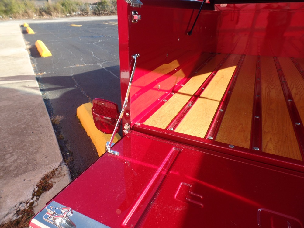 Used 1953 Ford Pickup F100-SWEET INFERNO RED PICKUP WITH CUSTOM OAK WOOD BED-SEE VIDEO | Mundelein, IL